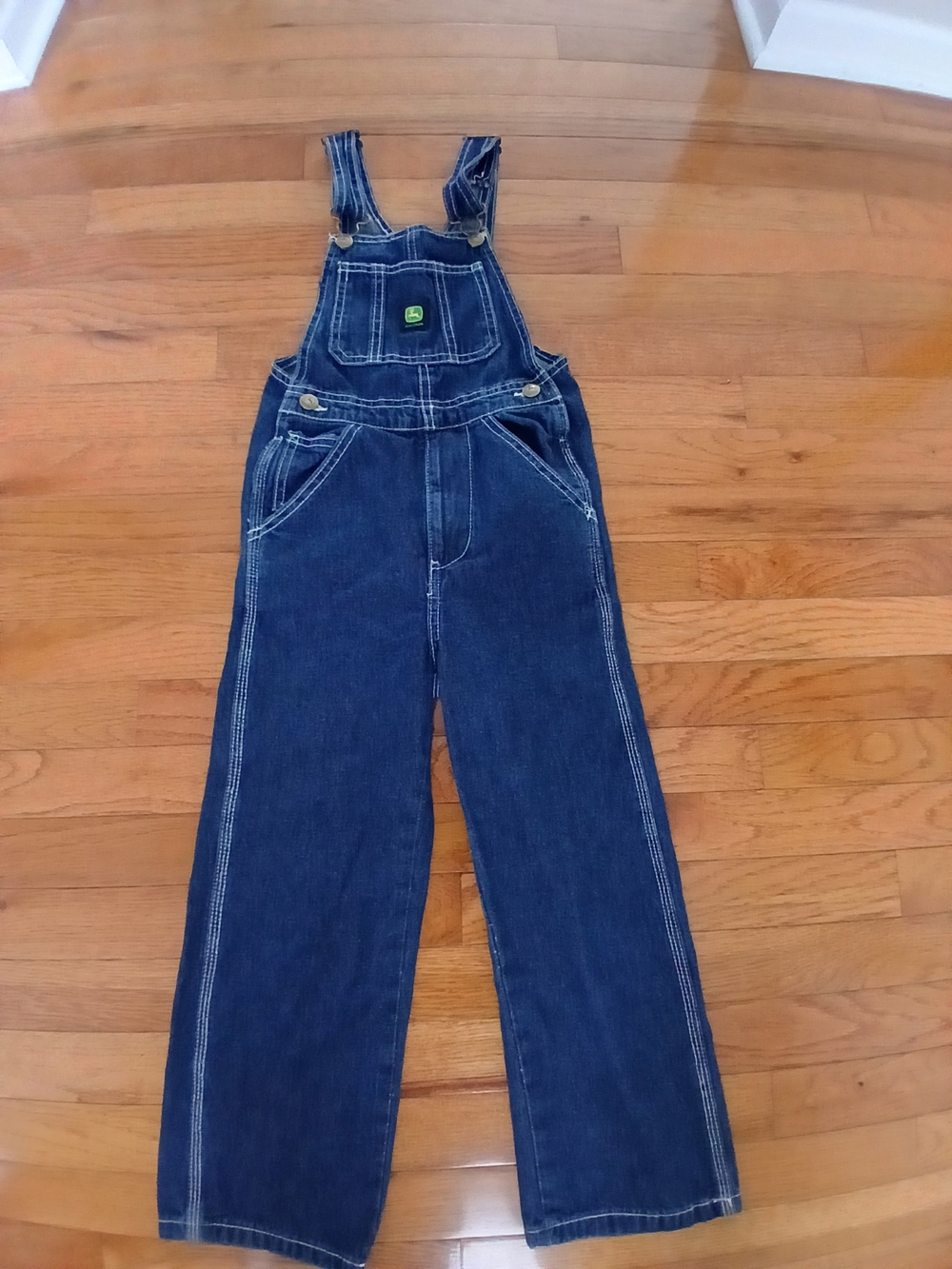 John Deere Dark Blue Denim Overalls